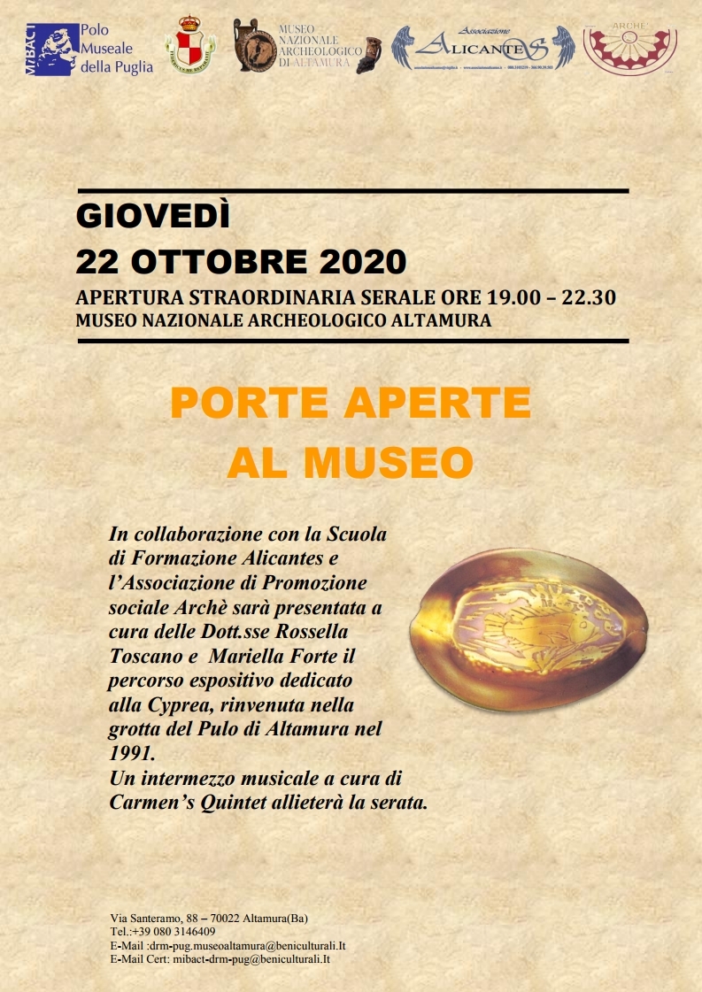 Porte aperte al Museo